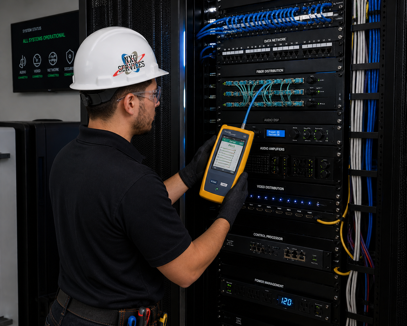 tech running data test